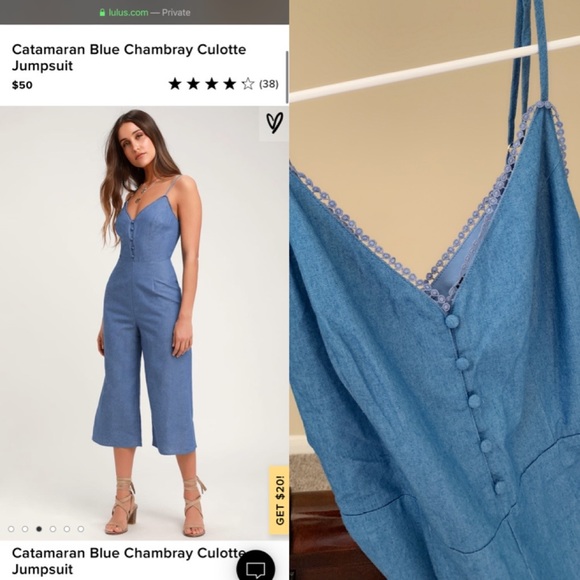 Lulu’s Jumpsuit - Picture 1 of 3